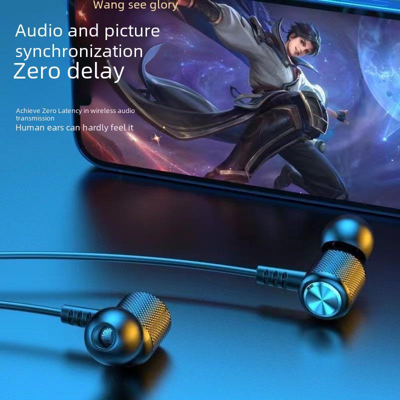 Cross-Border Wireless Bluetooth Neckband Earbuds for Sports