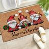 Santa Claus Printed Door Mat Merry Christmas Christmas Holiday and For Entrance Bedroom Kitchen Christmas Door Mat Decoration