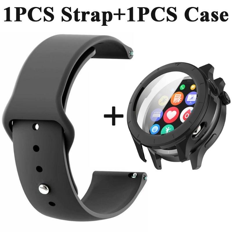 PC Case+Silicone Strap for Xiaomi Watch S4/S4 ESIM Sports WatchBand Bracelet for Xiaomi Watch S4 Watch Accessories