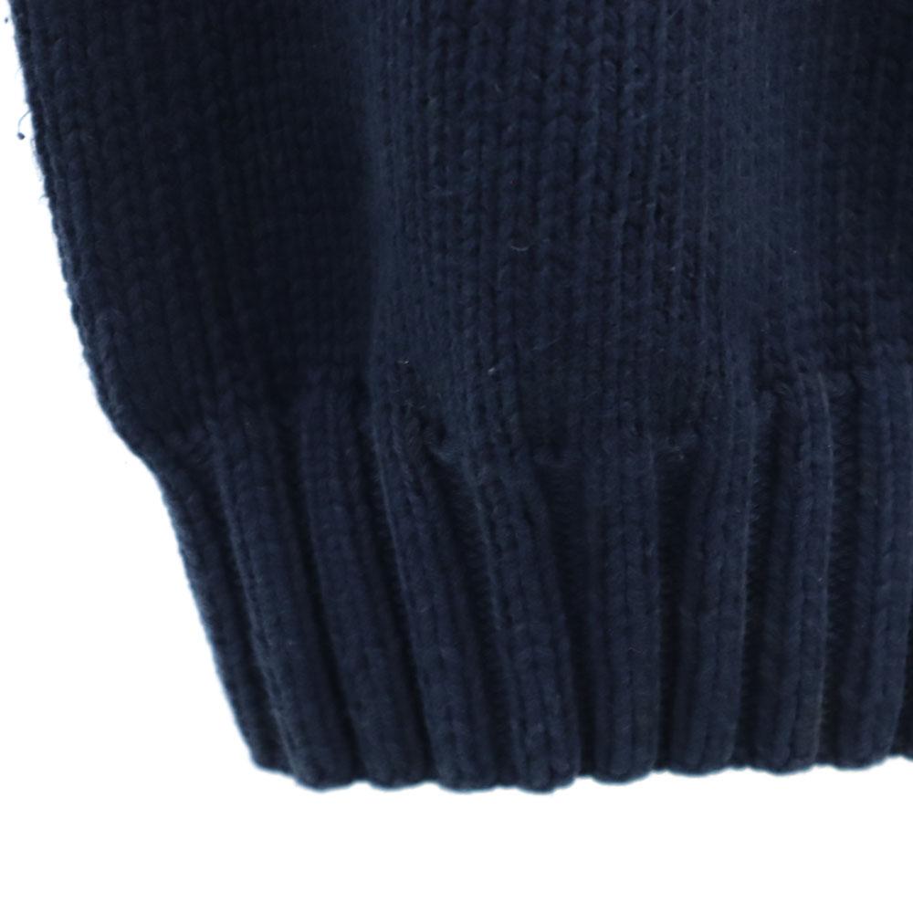 POLO COUNTRY Ralph Lauren Винтажный трикотажный свитер из хлопка с длинным рукавом Женский Б/У