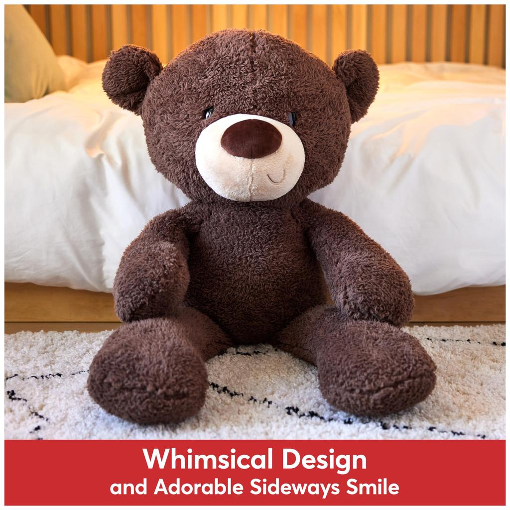 GUND Fuzzy Friends Шоколадный Медведь Средний 6047546