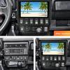 9 inch Car Fascia Panel For Lada Niva 1993-2020 Dash Kit Install Plate Fascia Console Bezel Frame 9inch Cover Trim