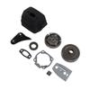 Chainsaw Exhaust Muffler Chain Saw Silencer Clutch Drum Accessory for Husqvarna 55 51 50