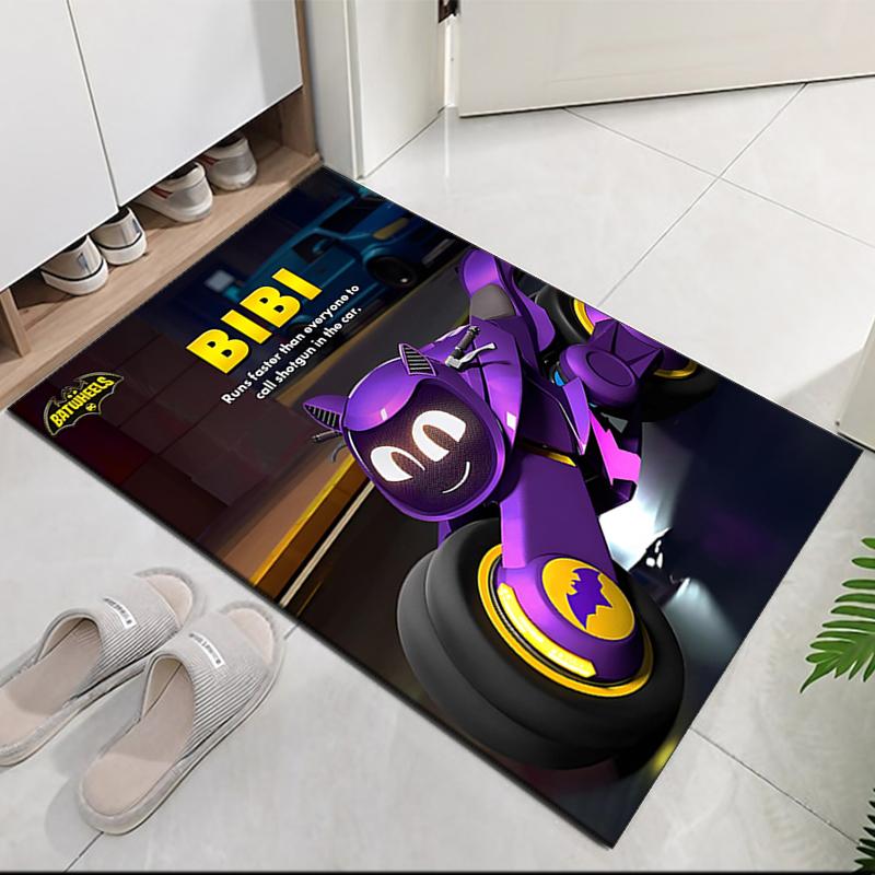 Batwheels Printed Carpetrugfor Office Chair Living Room Bedroom Kitchen Room Decor Gifts