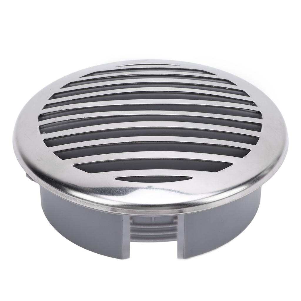 4PCS 4in Boats Airflow Vent Cover Enhanced Ventilation 316 Stainless Steel Decorative Marine Vent Cover for RV Yacht