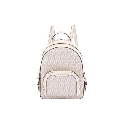 Jaycee Classic Рюкзак на молнии с монограммой из ПВХ Мини-рюкзак женский Светло-кремовый 35T2G8TB1B-LT-CRM-MULTI