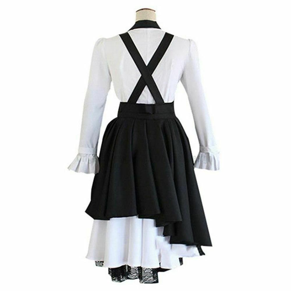 Новый Danganronpa V3 Tojo Kirumi Косплей Костюм Японская игра Аниме Униформа Костюм Одежда и парики Хэллоуин Косплей