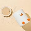 Miniature Duck Design Waste Bin ABS Home Decorative Trash Can with Press Lid Leakprevent For Kitchen Bathroom Office