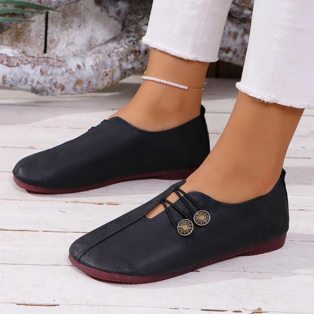 2024 Autumn/Winter Large Size Women's Casual Flat Shoes - TEMU43