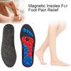 1 Pair Magnetic Insoles Gel Acupressure Foot Inserts with Magnets Orthopedic Arch Support Insole for