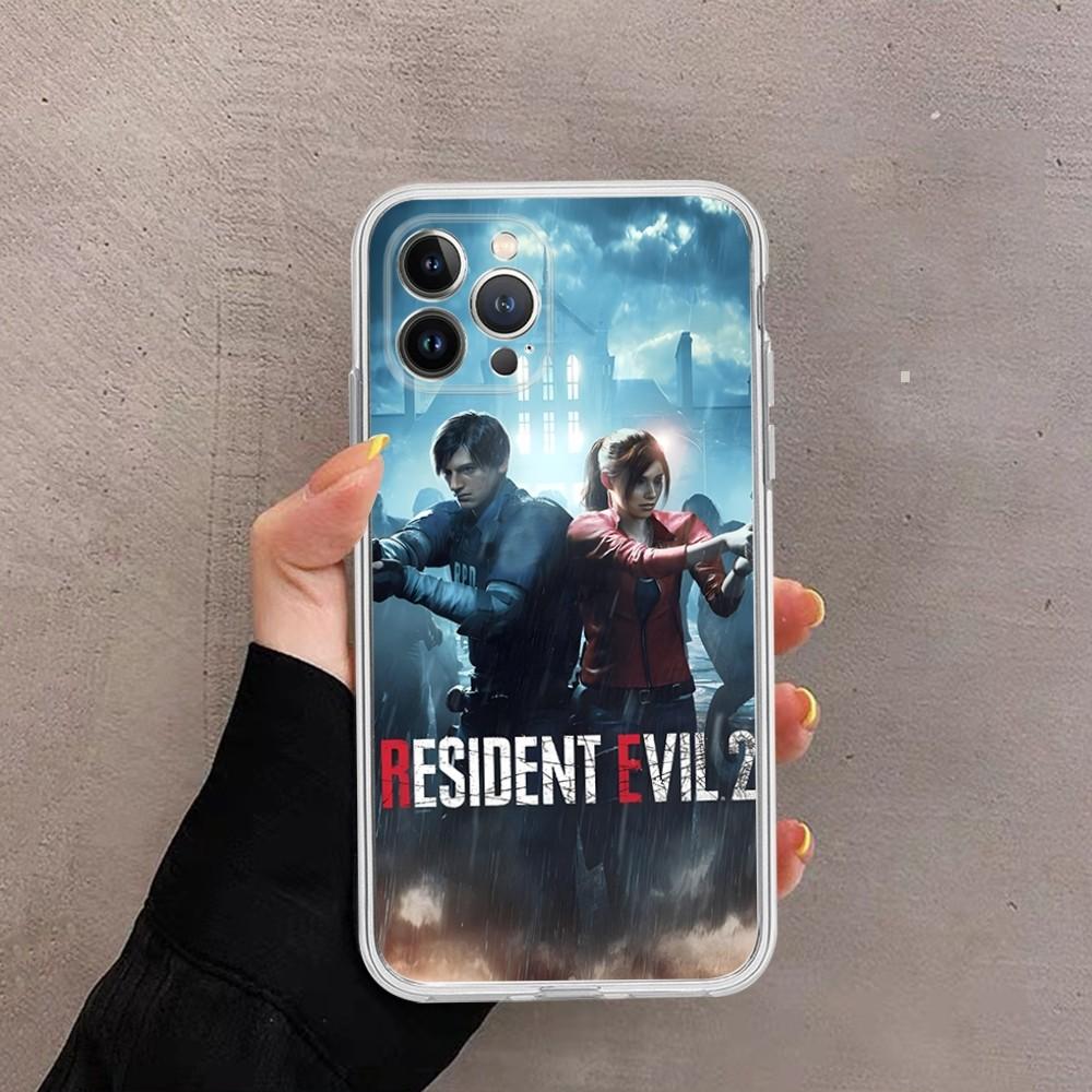 Чехол для телефона Видеоигра Resident Evil Для iPhone 15 14 11 12 13 Mini Pro XS Max Чехол 6 7 8 Plus X XR SE 2020 Funda Shell