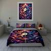 Fiery dragon yin-yang Bedding Duvet cover sets Duvet covers Pillowcases gifts (1 * Duvet Cover 2 * Pillowcases, without duvet insert)