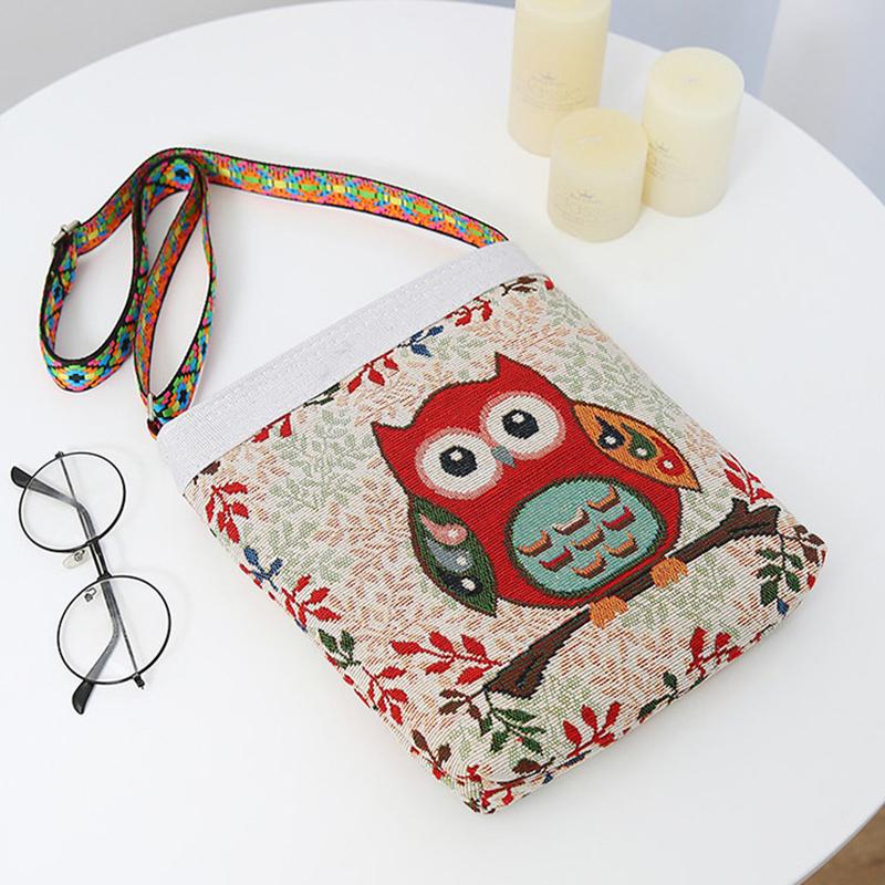 Сумка через плечо с рисунком для женщин, холщовая сумка с двумя сторонами, вышитая лазером, большая вместительная сумка