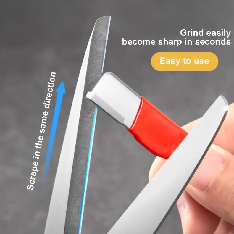 1/2/5 PCS Professional Kitchen Knife Sharpener Tungsten & Diamond Ceramic Sharpening Stone For All Blades Including Garden Shears