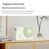 Hyundai YH-F170 Retro Vinyl Record Bluetooth Speaker with Clock