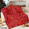Heart Florals Winter Summer Flannel Blanket Throw Fleece Soft Fuzzy Plush Cozy Fleece Blankets for Sofa Ideal Gifts