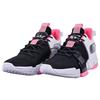 Anta Light Crazy 2 Slip Resistant Durable Mid Top Basketball Shoes Men Sneakers Black Pink White 112141640S-2