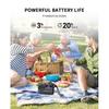 MLOVE BV800 Super-Portable Bluetooth Speaker with FM Radio,LCD Screen Display, Antenna, AUX Input, USB Disk, TF Card, MP3 Player