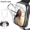 Защитный чехол TPU для Apple Watch Series 9 8 7 SE 6 5 4 3 Аксессуары для бампера для Iwatch 45 мм 41 мм 44 мм 40 мм 42 мм