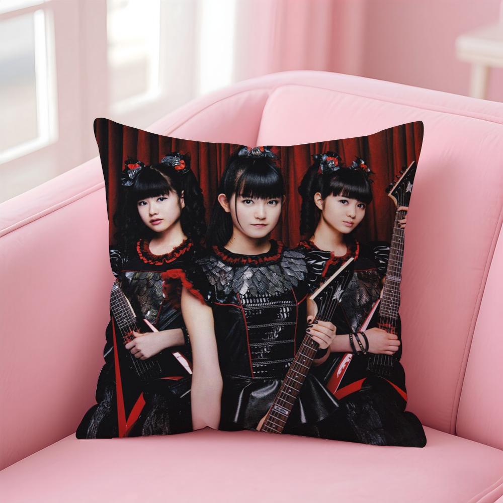 Горячая Рок Группа B-Babymetal Наволочка для Подушки Короткий Плюш Невидимая Молния Комната Диван Наволочка