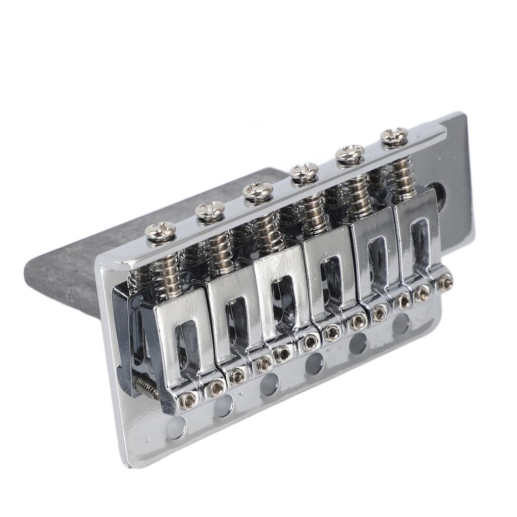 Guitar Tremolo Bridge Set 52.5mm Vintage Left Handed Zinc Alloy Electric Guitar Tremolo Bridge for