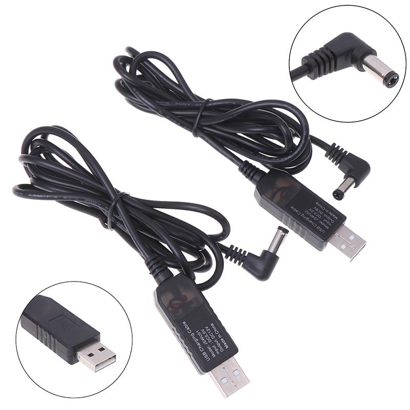 1 шт. Высококачественный USB DC 5 В в DC 9 В 12 В Повышающий Кабель с разъемом 2.1x5.5 мм Конвертер Провод