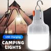 Usb Rechargeable Led Bulb Portable Camping Light Bulb Emergency Lighting Flashlight Lights Outdoor Picnics Hanging Tent Light