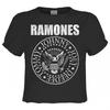 Womens/Ladies Classic Seal Ramones Crop Top