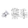 Stainless Steel 304 Toolbox Locking Hasps Metal Toggle Catch Clasp Loaded Hinges