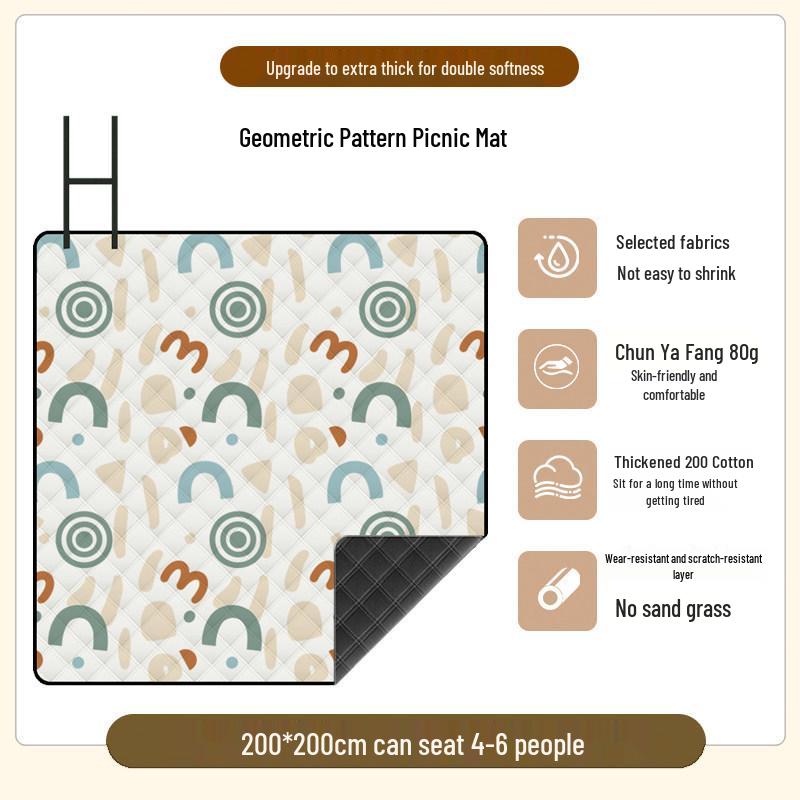 Thickened Portable Non-Slip Outdoor Baby Crawling & Picnic Mat