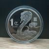 2025 год Змеи золотые серебряные памятные монеты китайские медали зодиака 3D рельефные монеты монеты года
