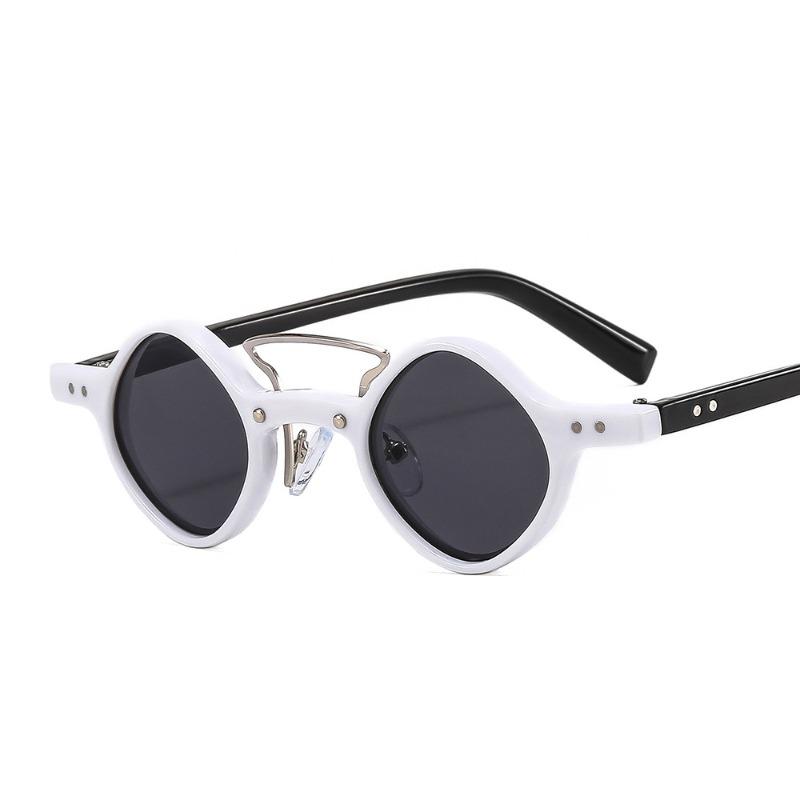 New High Quality Hippie Small Round Square Sunglasses Men Women Retro Steam Punk Glasses Vintage Gradient UV400 Driving Glasses