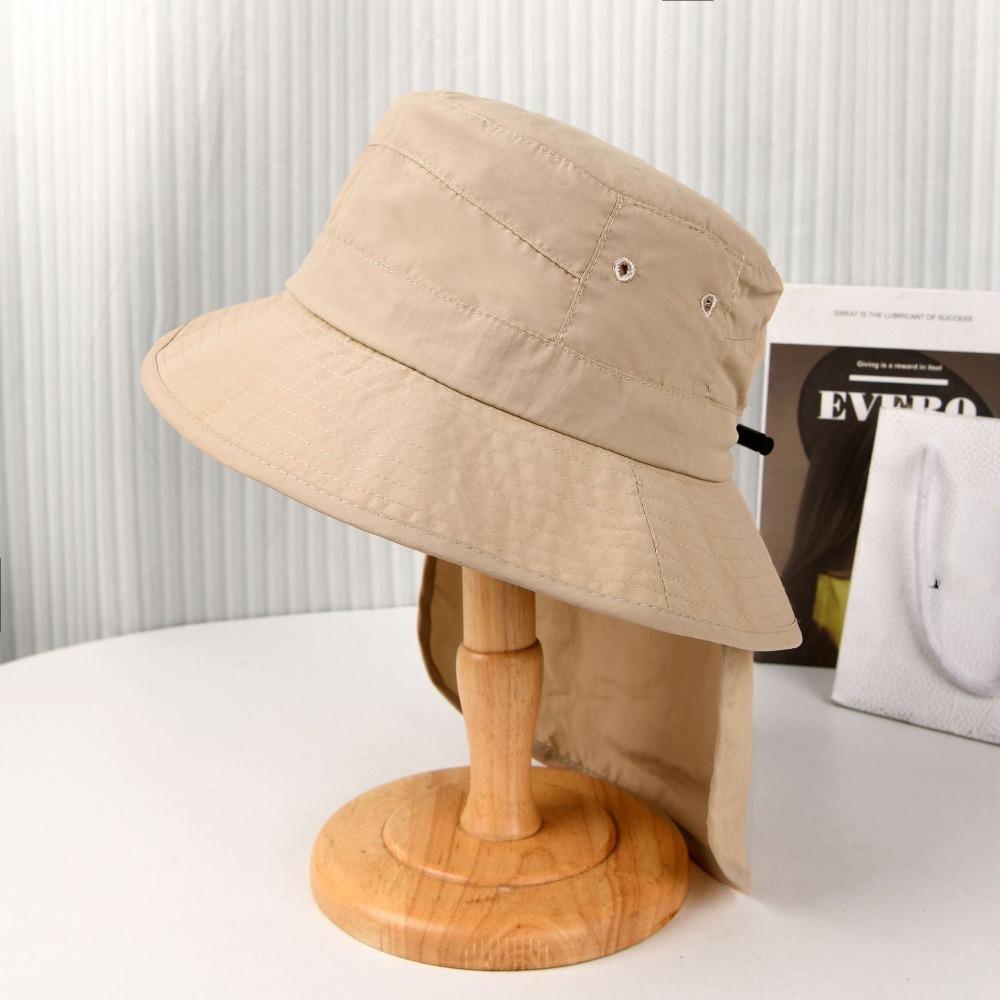 Quick-drying Anti-UV Fishman Hat UPF 50+ Wide Brim Sun Hat Adjustable Foldable Bucket Hat Summer