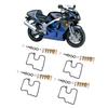 60 шт. Ремонтные комплекты для карбюратора мотоцикла Замена для Suzuki GSX R 600 VL1500 INTRUDER 1500
