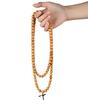 [SITEDAN] Buddhist Prayer Beads NecklaceBracelet for Men, 108 Beads (10mm), Women's Bracelet, Made of Wooden (Oakwood), with Herbal Scent