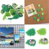 20/30/50Pcs Leaf Push Pins Cork Notice Board Pushpin Decorative Thumb Tacks Map Pins for Hanging Displaying Picture Note
