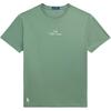 Polo Ralph Lauren Классический крой Однотонная вязаная спортивная футболка с логотипом унисекс Топы 710936585-029