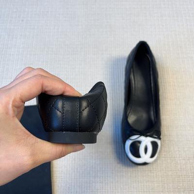 Версия из овчины~ 5 см небольшое увеличение внутренней высоты маленький ароматный ветер ромб одинарная обувь женская французская ретро повседневная балетки