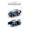 1/24 Toyota FJ Cruiser Внедорожник Сплав Модель автомобиля Литые Металлические Внедорожники Модель автомобиля Симуляция Звук Свет Детские Игрушки Подарок