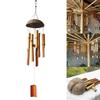 Handmade Bamboo Tube Wind Chimes Outdoor Indoor Home Furnishings Gardens Courtyards Trees Decorative Accessories