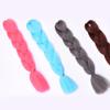 Женские Jumbo вязание крючком плетение Ombre Color Синтетические наращивания волос Kanekalon