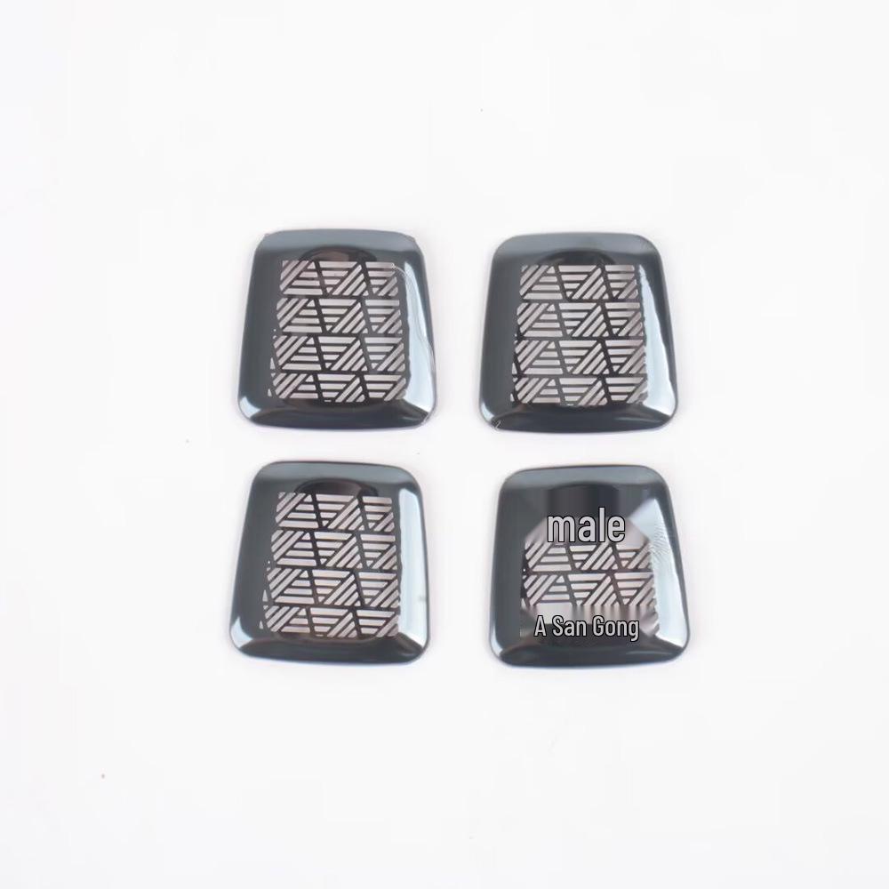 Комплект декоративных элементов интерьера BMW X3: Крыша, Руль, Багажник, Вентиляционное отверстие, Задняя дверь, Блестящие крышки динамиков. Подходит для 25.