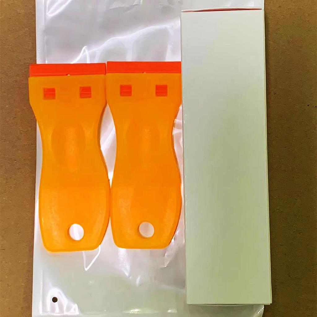 Пластиковый шпатель для удаления автомобильной пленки и клея - скребок для уборки дома