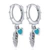 Earings Fashion Jewelry 925 Silver Earrings For Women Charm Wedding Party Jewelry Gift Femme Tendance 