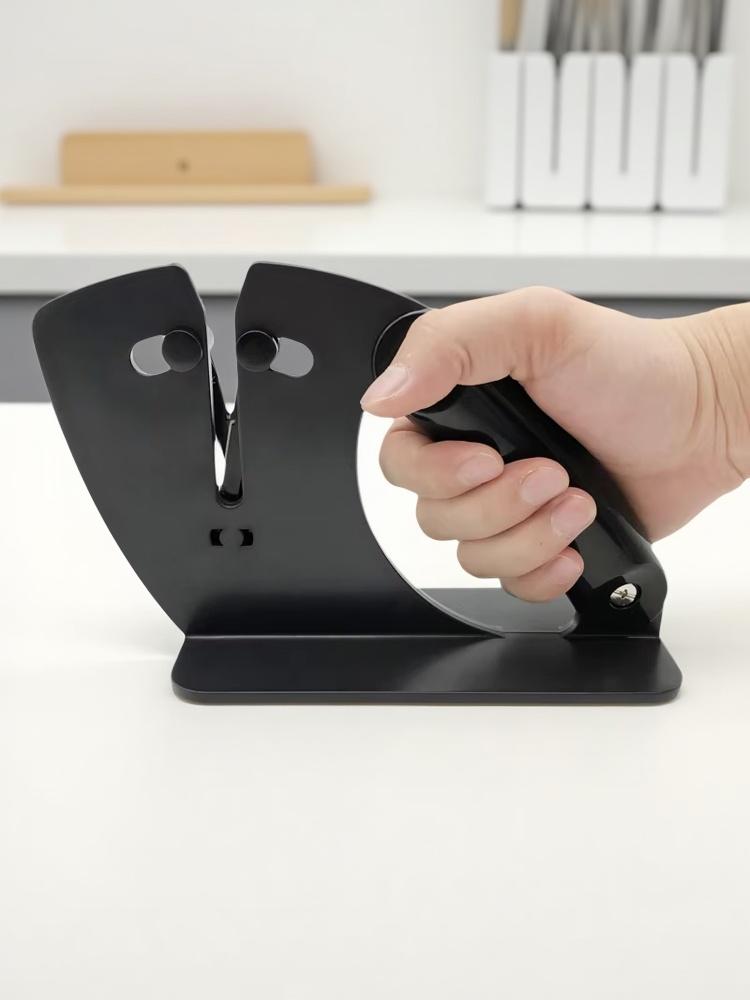 RISAM Professional Knives Knife Sharpener Kitchen Sharpener Edge Auto-adjust Blade Easy To Use Quick Sharpening Tool Spyderco