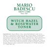 Mario Badescu Rose & Witch Hazel Toner, 8 Oz