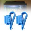 2Pcs Set Plastic Plastic Hose Holder Adjustable Aquarium Tube Holder  Fish Tank