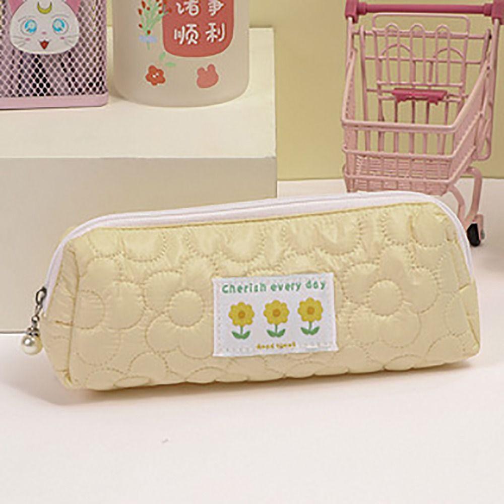 Мультяшный органайзер для канцелярских принадлежностей из полиэстерового волокна, симпатичный пенал для карандашей