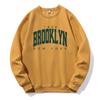 Brooklyn 1898 New York Letter Printing Unisex Hooded Fleece Soft Warm Pullover Fashion Classic Hoodies Sport Original O-Neck Hoody