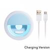 Mini LED Selfie Ring Light USB Rechargeable Portable Clip-On Lamp for Mobile Phone Live Stream Makeup Photography